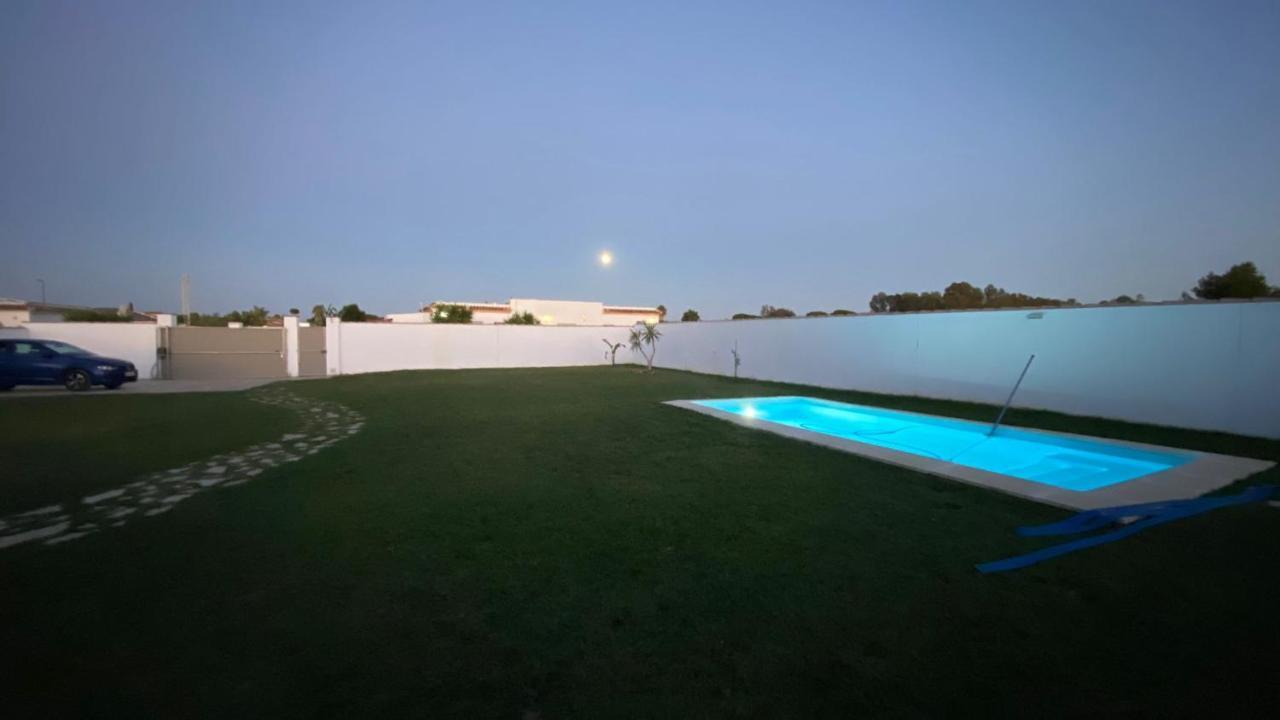 Casa Costa Ecologica Y De Design Con Piscina, Jardin Y Parking Villa Chiclana de la Frontera Luaran gambar