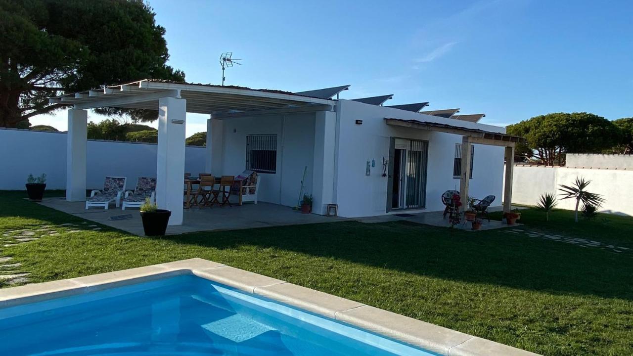 Casa Costa Ecologica Y De Design Con Piscina, Jardin Y Parking Villa Chiclana de la Frontera Luaran gambar